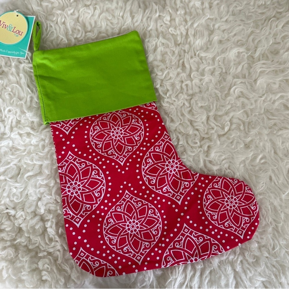 Noel Christmas stocking